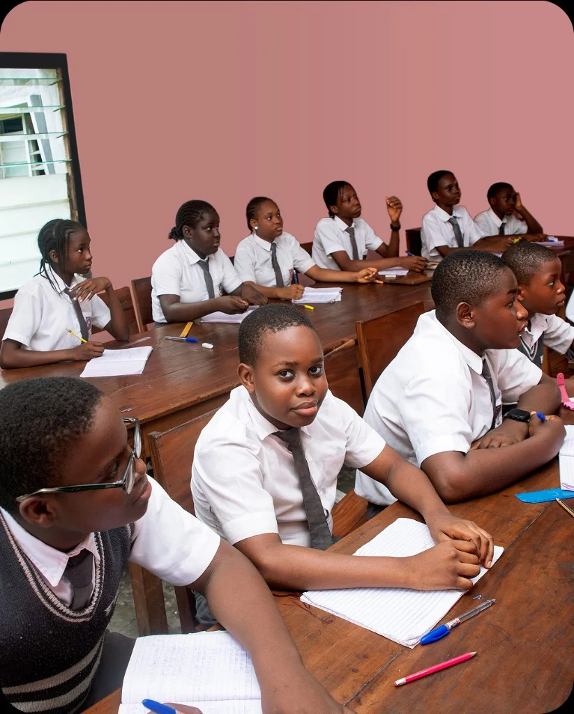 Students in classroom